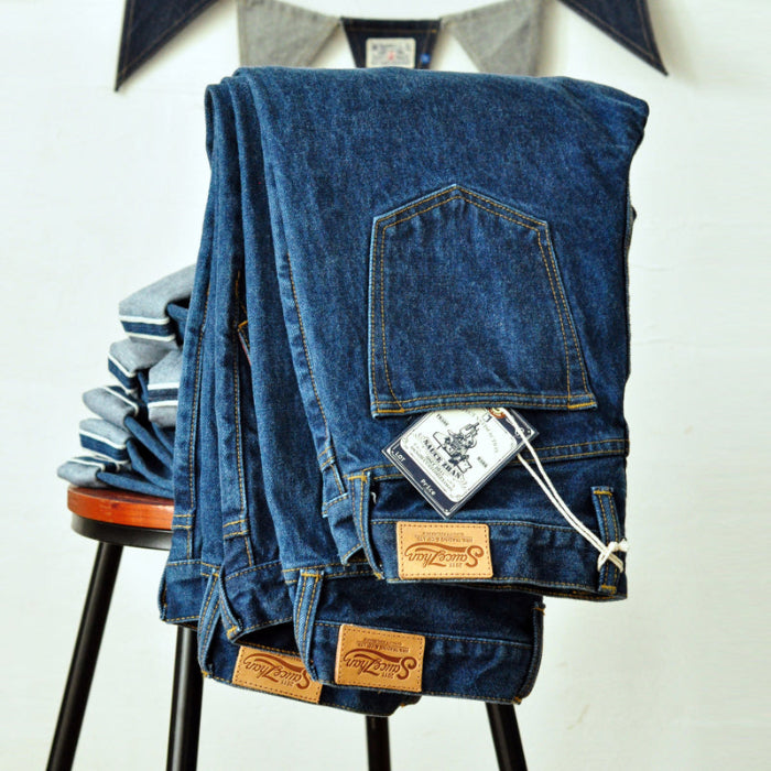 315XX Heavyweight 18oz Selvedge Denim Retro Washed Jeans – Sauce Zhan