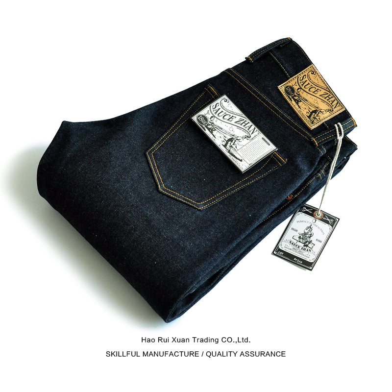316XX 18oz Mens Jeans Selvedge Denim Jeans Raw Denim Straight