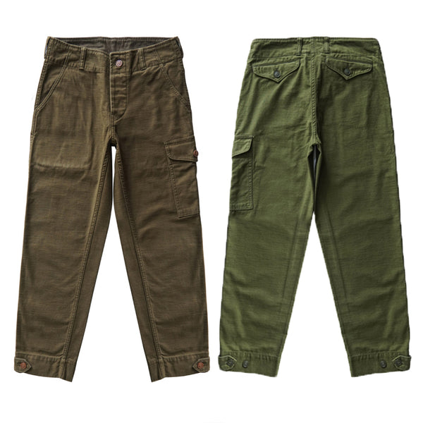 SAUCE ZHAN Vintage Avatar Casual Workwear Trousers