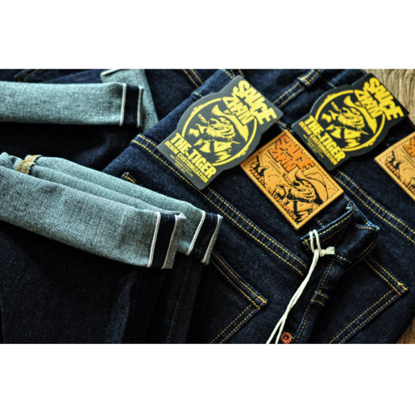 T457XX Tiger Year Exclusive 12.5oz Selvedge Washed Straight-Leg Jeans