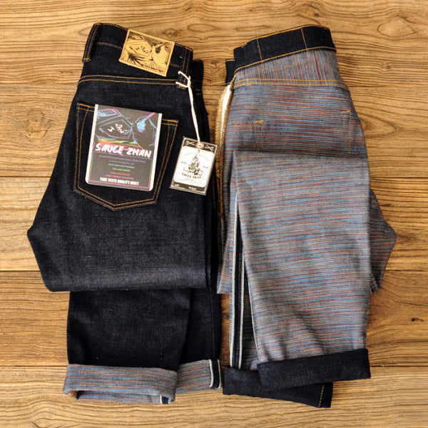 308XX 21oz Heavyweight Straight fit 66fit  Rainbow Yarn Retro Jean - Sauce Zhan