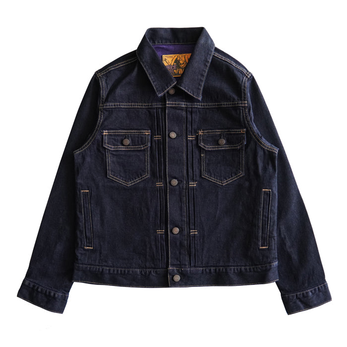 SAUCE ZHAN Rabbit Year Exclusive Retro Workwear Denim Jacket