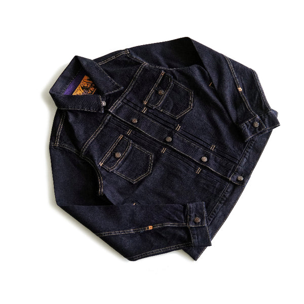 SAUCE ZHAN Rabbit Year Exclusive Retro Workwear Denim Jacket