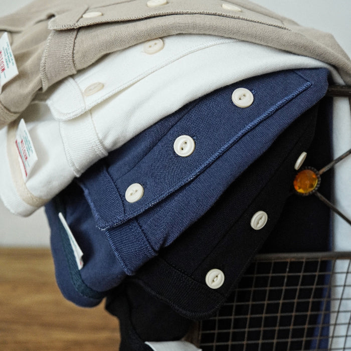 SAUCE ZHAN Long Sleeve Pure Cotton Solid Color Loose Fit T-shirt