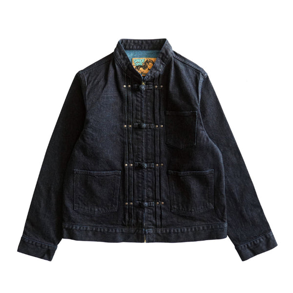 SAUCE ZHAN T537XX Dragon Year Exclusive Retro Workwear Denim Jacket