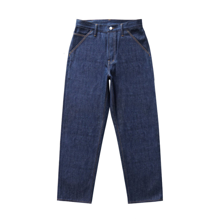 SAUCE ORIGIN 917 Loose-Fit Dragon Year Summer Exclusive  Lightweight Silver Button Jeans