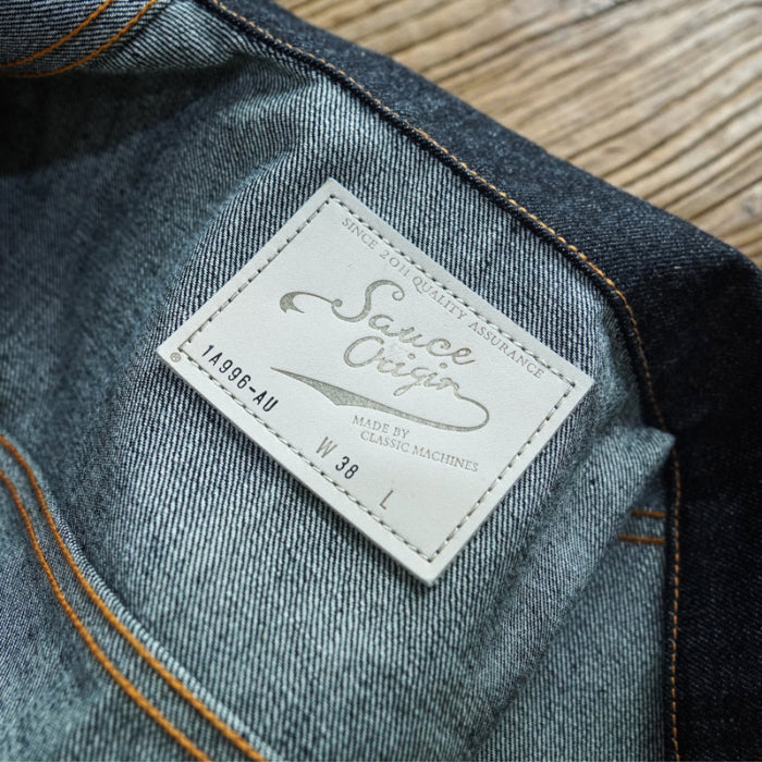 SAUCE ORIGIN 11th Anniversary Reissue American Retro Silver Button Jackets