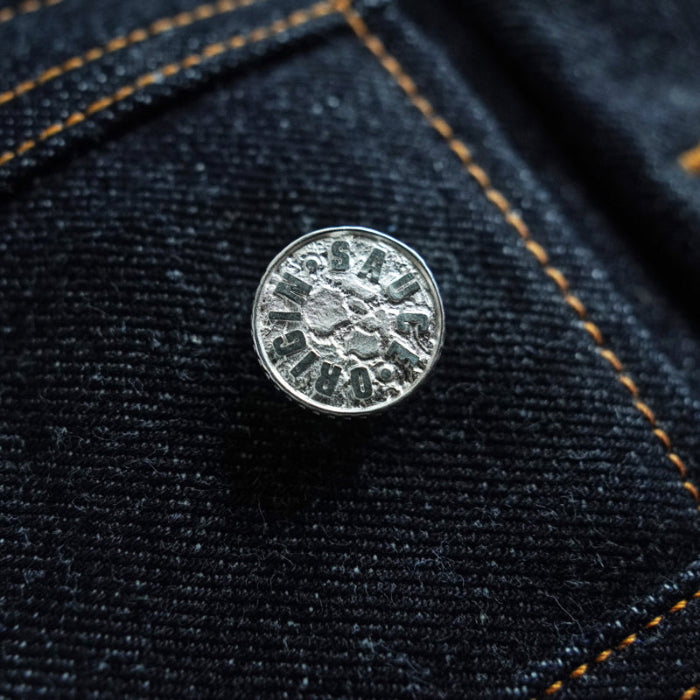 SAUCE ORIGIN 11th Anniversary Reissue American Retro Silver Button Jackets