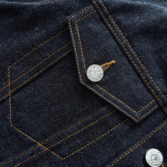 SAUCE ORIGIN 11th Anniversary Reissue American Retro Silver Button Jackets