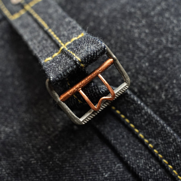 SAUCE ORIGIN Sneak Year Exclusive Sliver Button Denim Jacket 994-CC Vintage Denim Selvedge Jacket