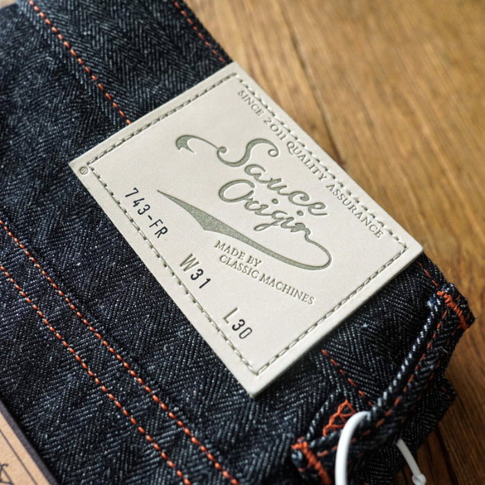 SAUCE ORIGIN Loose Fit Sneak Year Summer Exclusive Silver Button 10oz Shorts