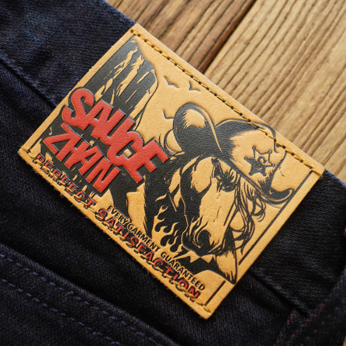 Red Yarn T6601XX Horse Year Exclusive 16oz Selvedge Straight-Leg