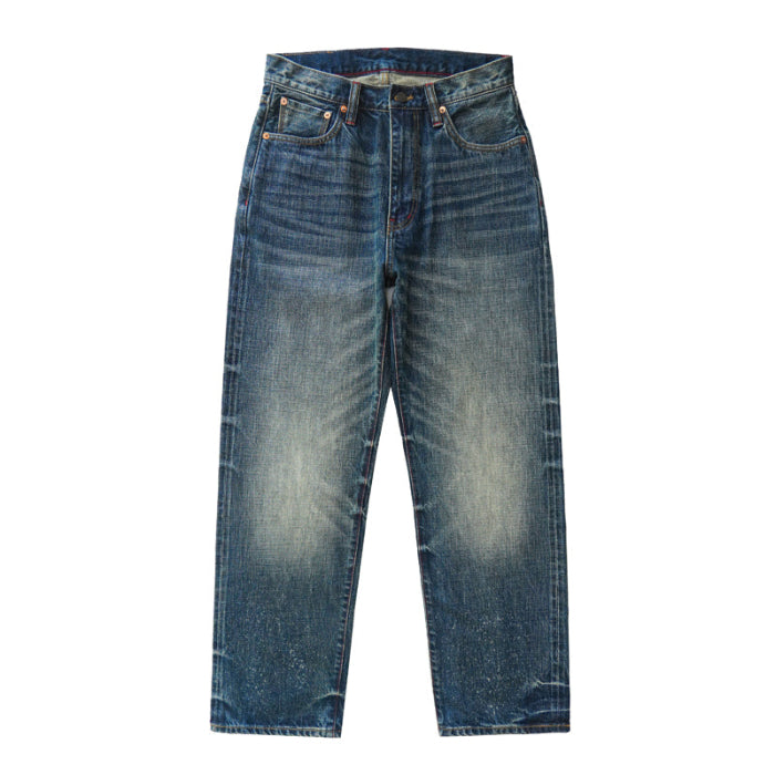 344XX Loose Fit Washed Straight Vintage Fit Selvedge Jeans 15oz
