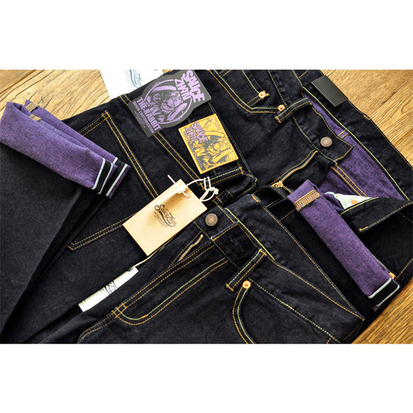 SAUCE ZHAN T308XX Rabbit Year Exclusive 12.5oz Selvedge Straight-Legs Jeans