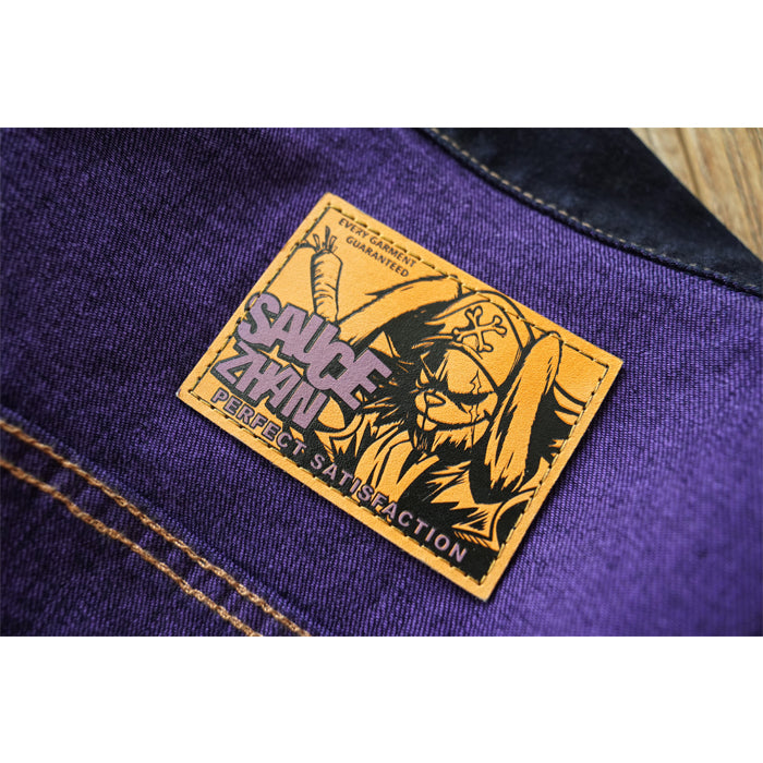 SAUCE ZHAN Rabbit Year Exclusive Retro Workwear Denim Jacket