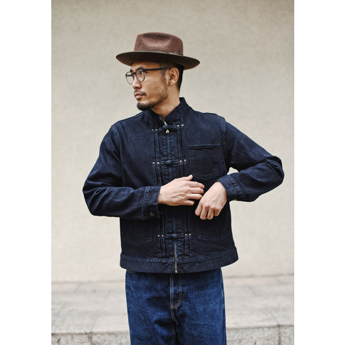 SAUCE ZHAN T537XX Dragon Year Exclusive Retro Workwear Denim Jacket