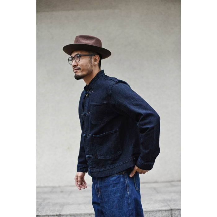 SAUCE ZHAN T537XX Dragon Year Exclusive Retro Workwear Denim Jacket