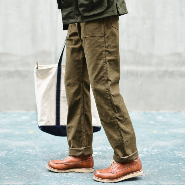 SAUCE ZHAN OG107 Casual Trousers-Thickened Colorful Fatigue Trousers