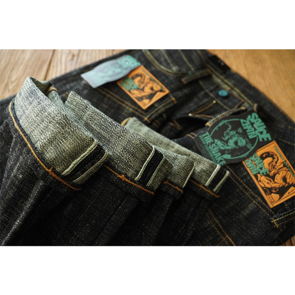 Sneak Year Exclusive 20oz Heavyweight Selvedge 66 Fit Jeans - Sauce Zhan