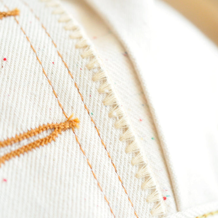 SAUCE ORIGIN 13.5oz Micro-tapered Fit Raw Denim With Colored Slubs Workwear Jean - Sauce Zhan