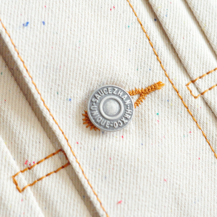 SAUCE ORIGIN 998W Raw Denim With Colored Slubs Selvedge Jacket - Sauce Zhan