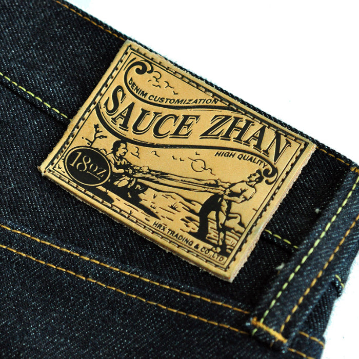 316XX 18oz Mens Jeans Selvedge Denim Jeans Raw Denim Straight