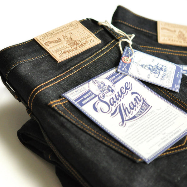 315XX Pure Cotton Micro Tapered Fit Selvedge Denim - Sauce Zhan