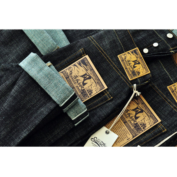 SAUCE ZHAN 308XX 16.8oz Heavyweight Micro-tapered Selvedge Jean