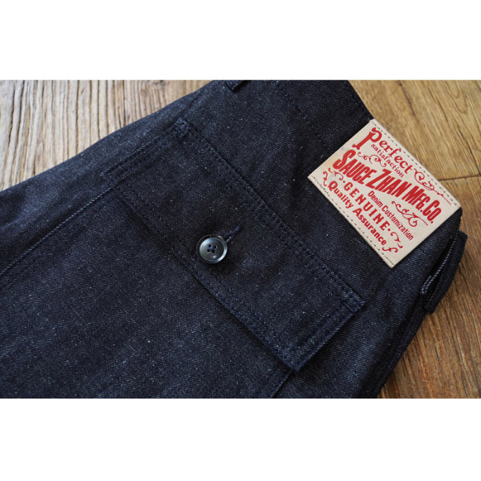 Summer OG107 Selvedge Denim Shorts Raw Cotton-Linen Loose Fit Vintage Workwear Style 10oz